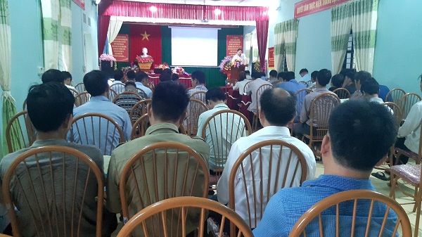 Xã Nấm Dẩn tổ chức Hội nghị tuyên truyền về bảo hiểm xã hội tự nguyện